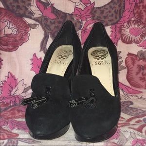 Women's Suede Vince Camuto High Heels